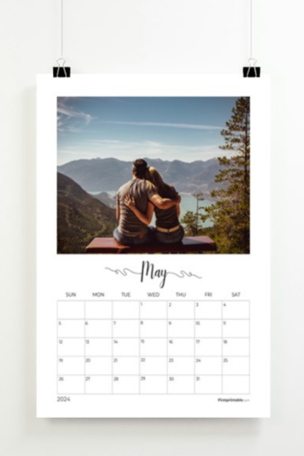 Editable Photo Calendar