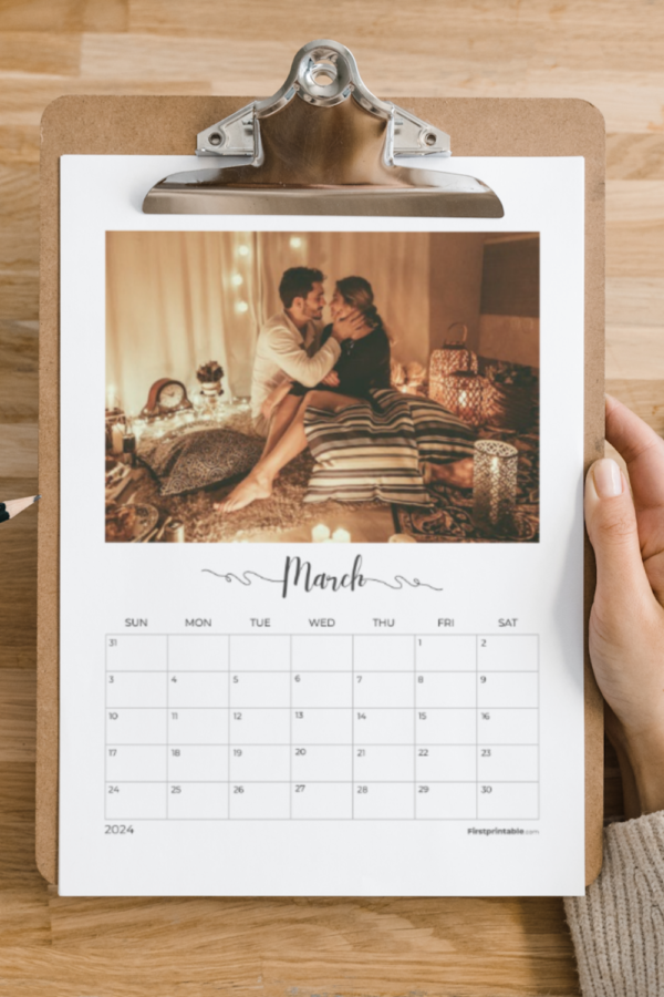 Printable Photo Calendar