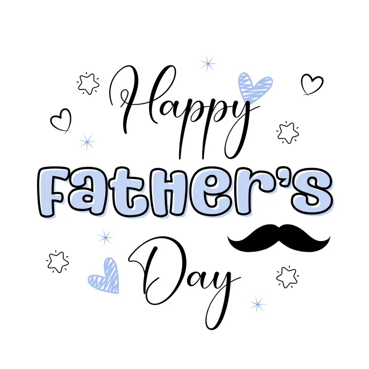 Free Printable "Happy Father's Day" card