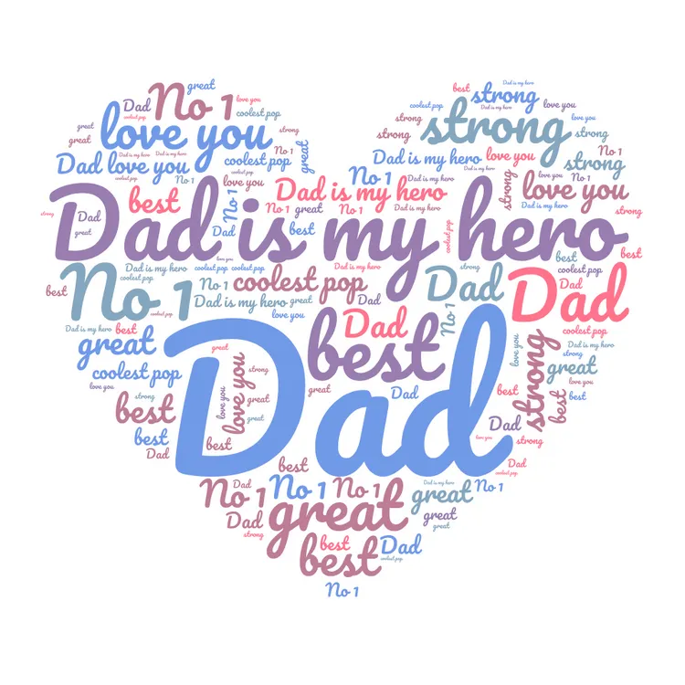 "Dad is my Hero" Free Printable Father's Day Card 