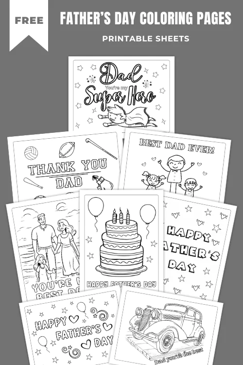 Click here for Father's Day Coloring Pages