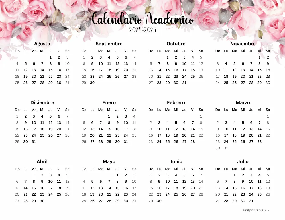 2024 2025 Academic Calendar Spanish 04