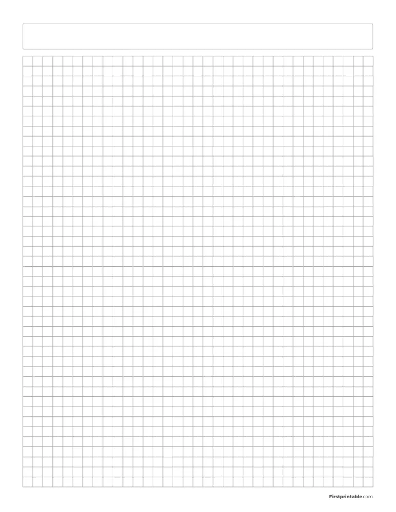 Printable Grid Paper