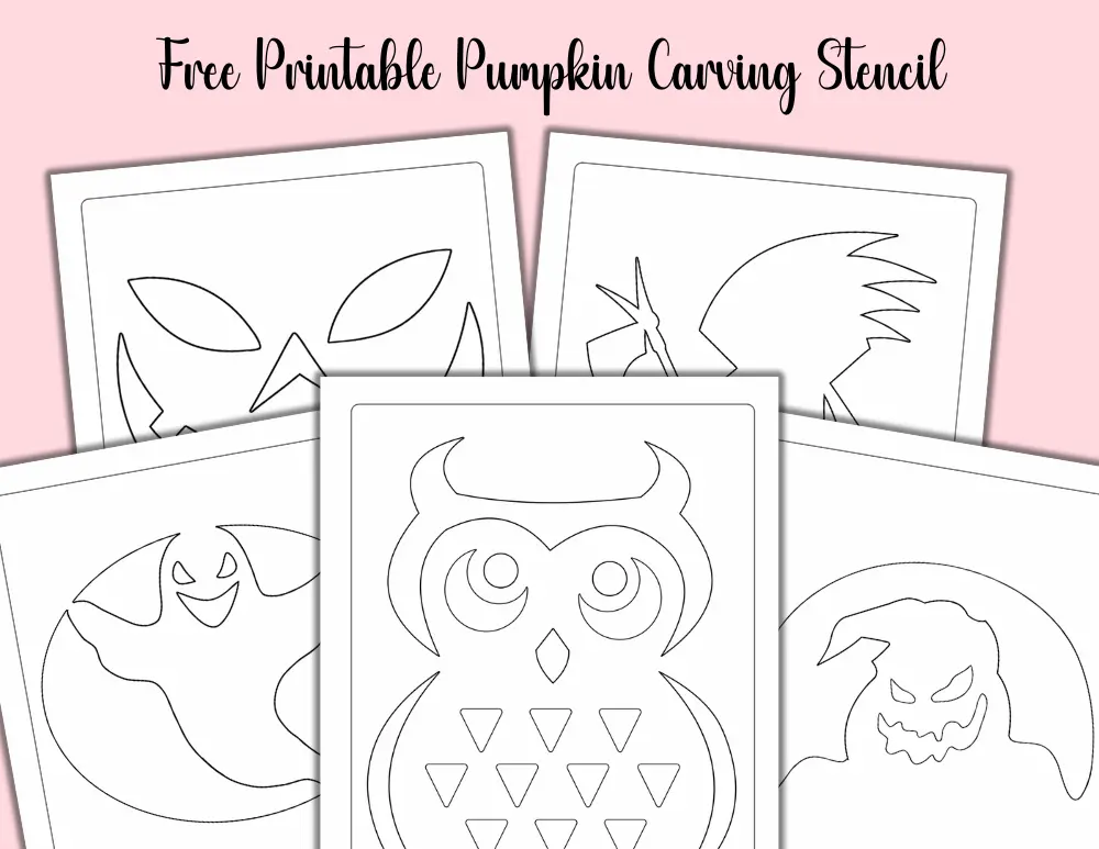 Free Printable Pumpkin Carving Stencil