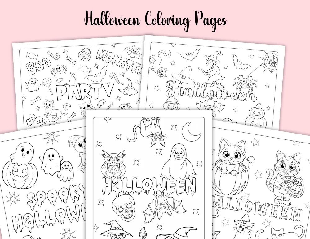 Halloween Coloring Pages