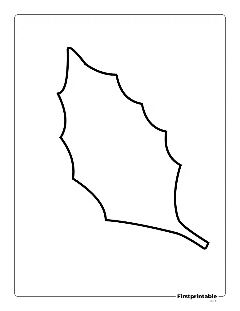 Leaf Templates Outlines 75 Free Printable PDFs Leaf Templates Outlines 75 Free Printable PDFs