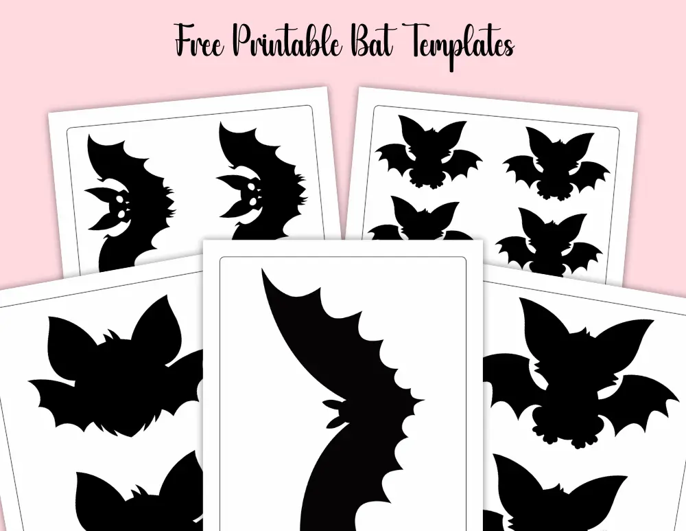 Free Printable Bat Templates