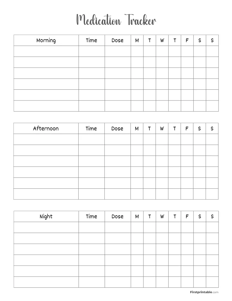 Medication Tracker