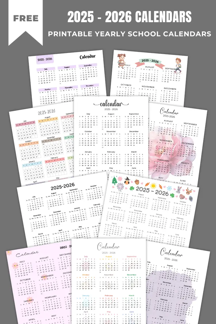 Printable June Calendar 2024 montage