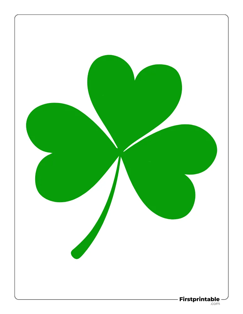 Shamrock Templates & Outlines | 60+ Free Printable PDFs