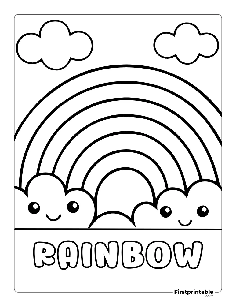 Kids to Color the "Rainbow"