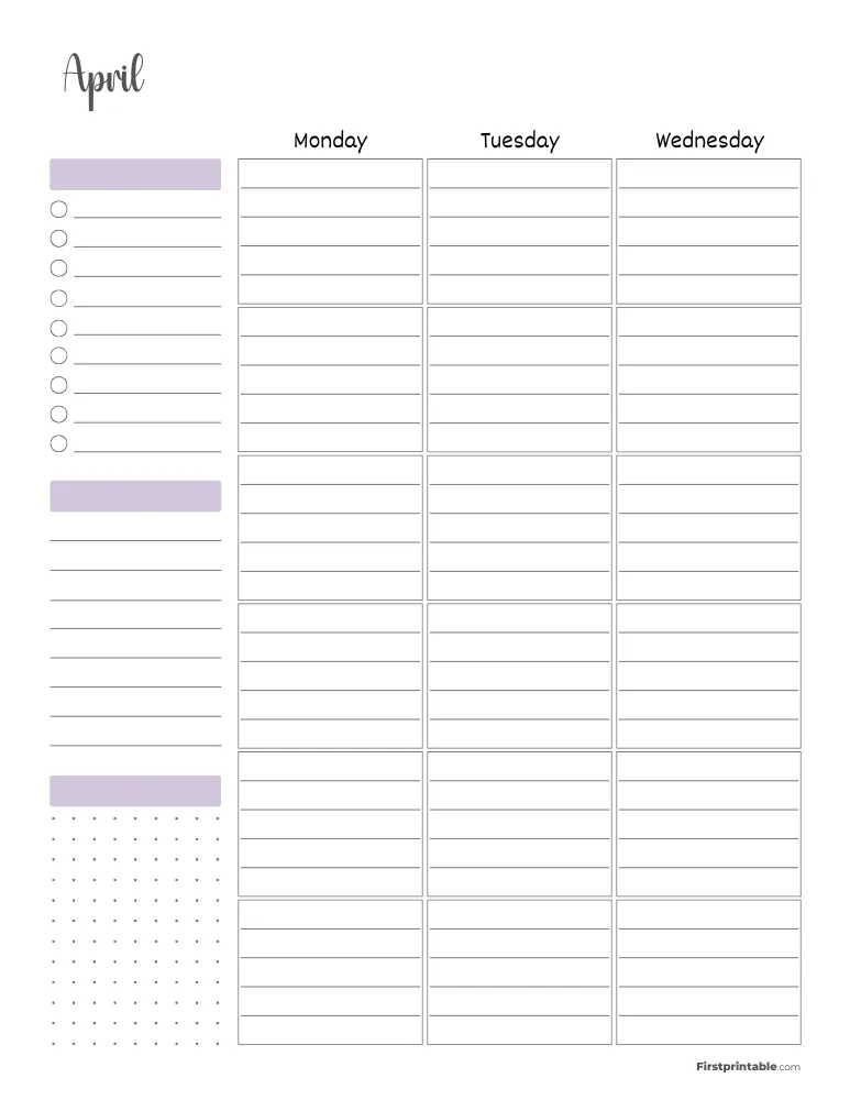 April 2026 - Standard Vertical Layout 01