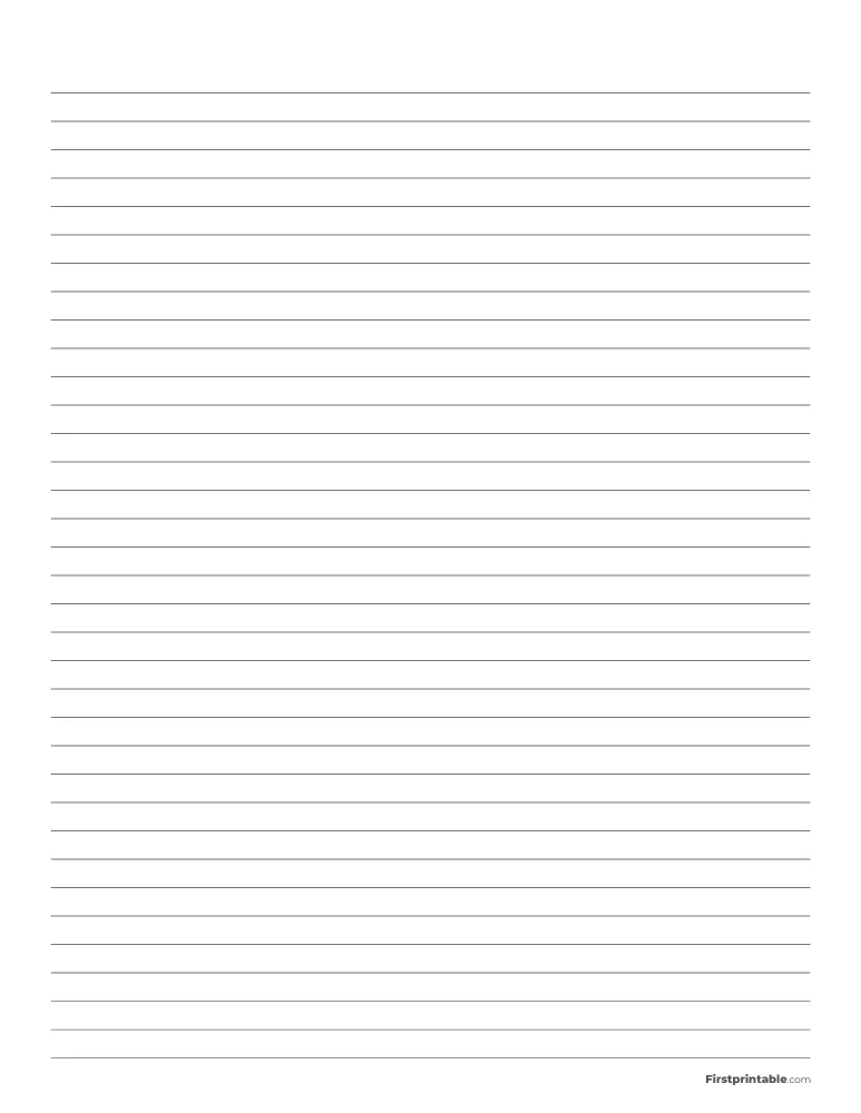 Printable College Ruled Paper