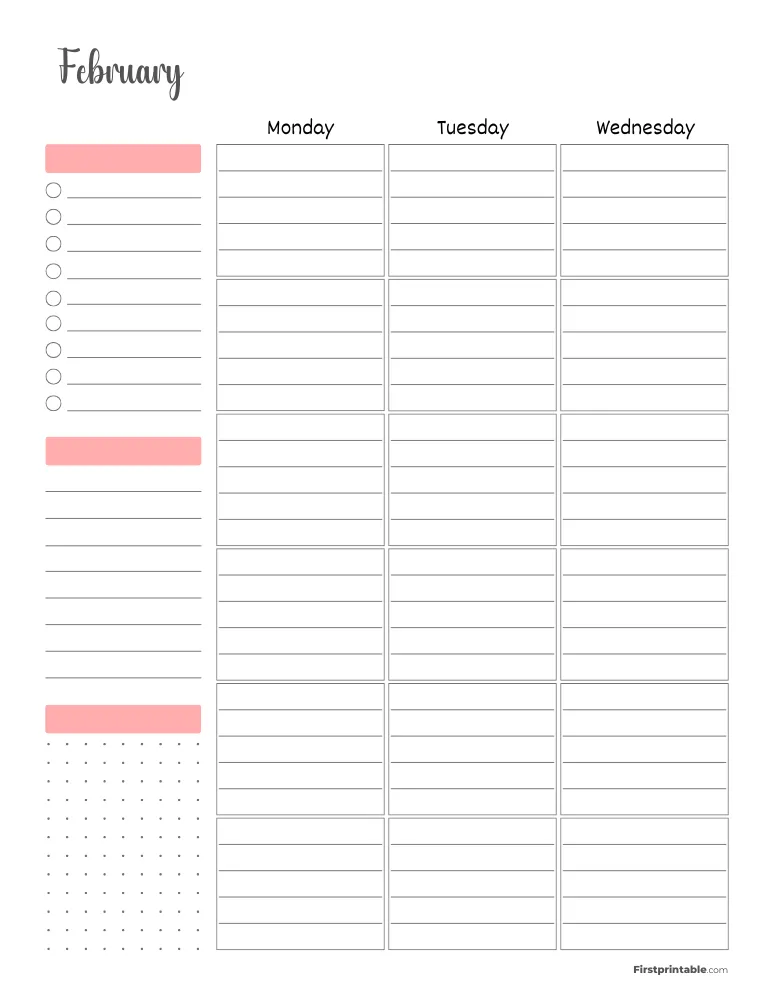 February 2026 - Standard Vertical Layout 01