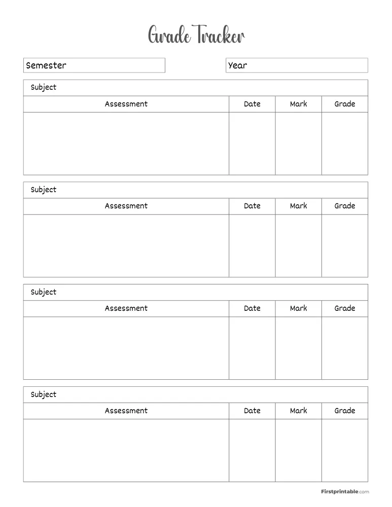 Grade Tracker 02