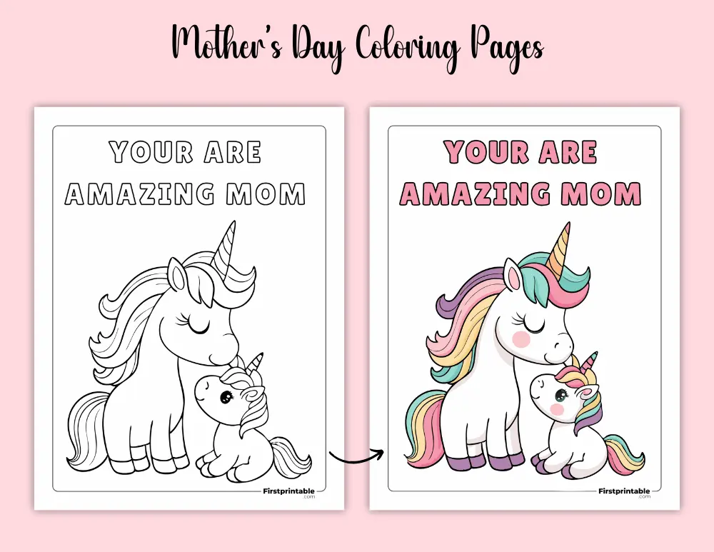 Mothers Day Coloring Pages Mothers Day Coloring Pages