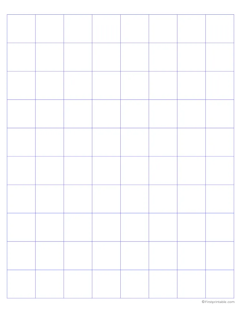 1 Square Per Inch Template 05