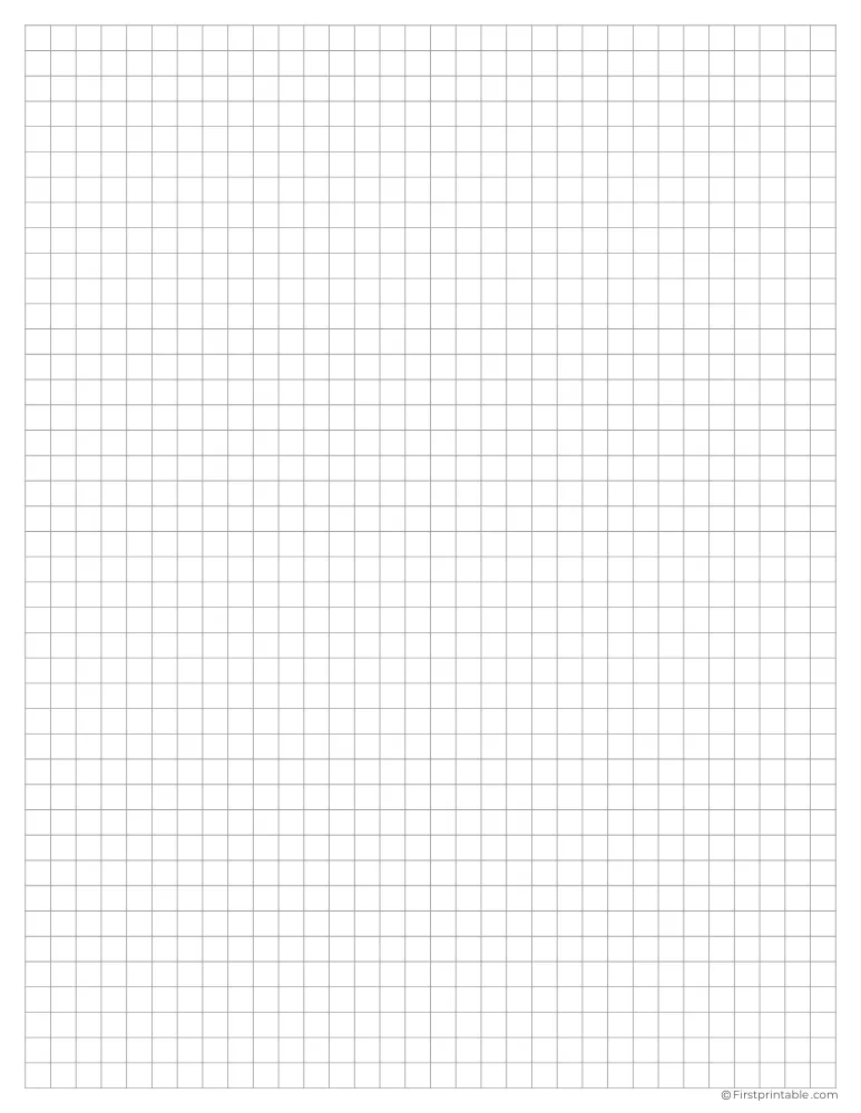  4 Square Per Inch Template 01