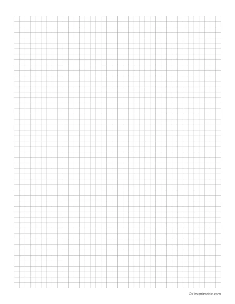 5mm Grid Paper 