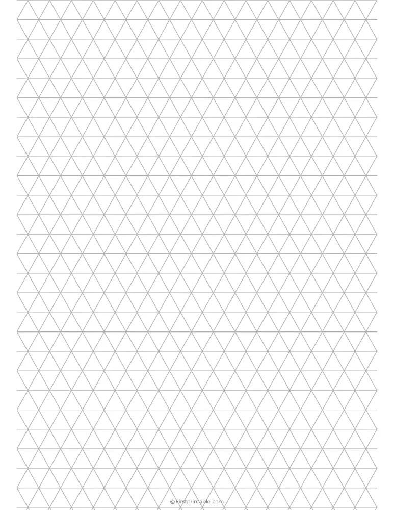 Isometric Graph Paper
