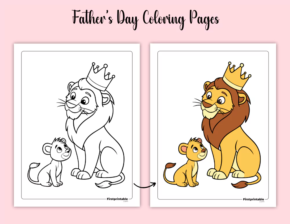 Father’s Day Coloring Pages Father’s Day Coloring Pages