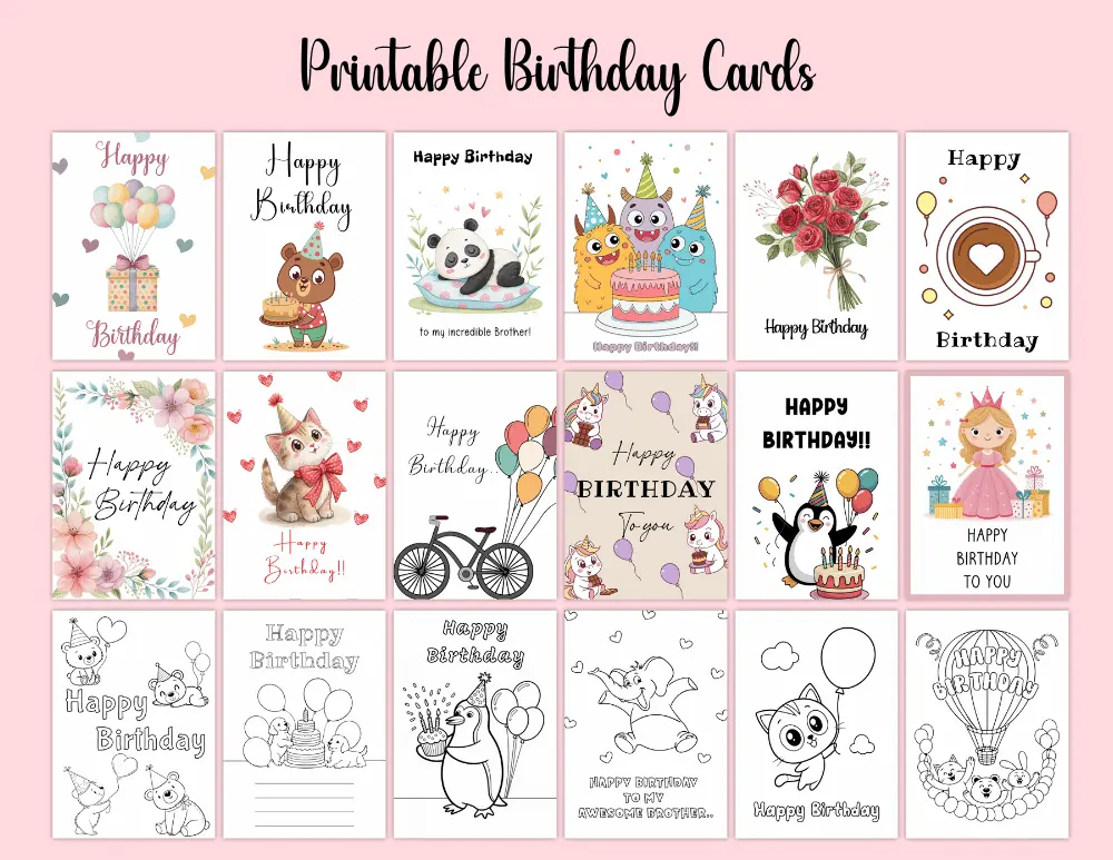 Printable Birthday Cards 02 Printable Birthday Cards 02