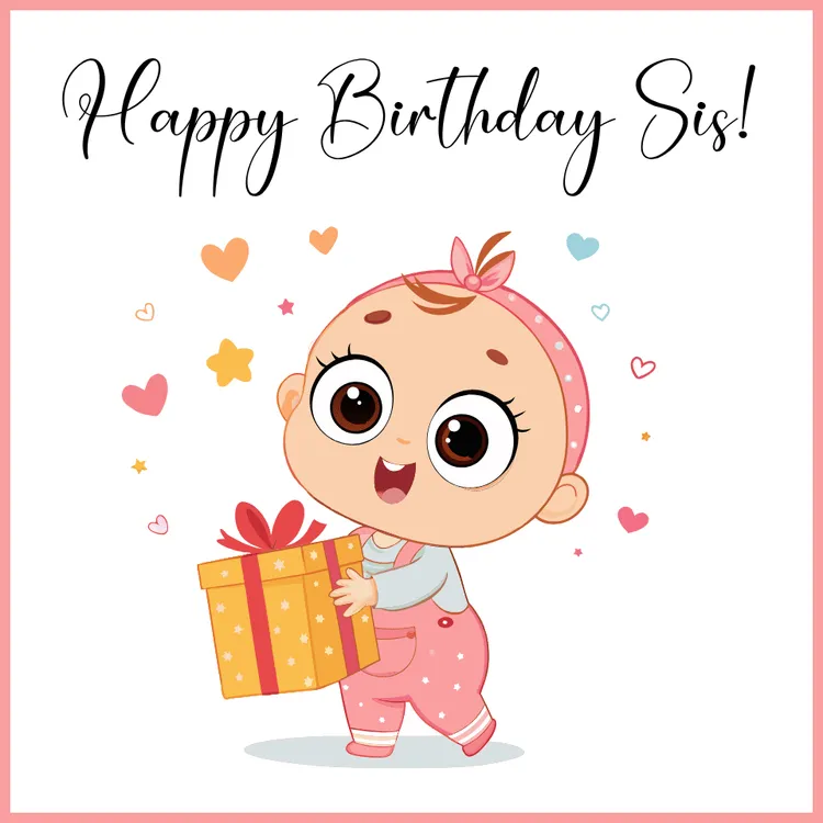 Birthday Card for Sister