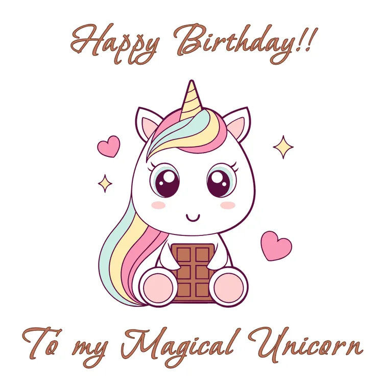 Unicorn Treats and Birthday Wishes