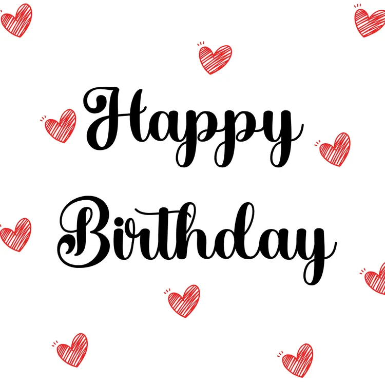 "Happy Birthday" Printable Card