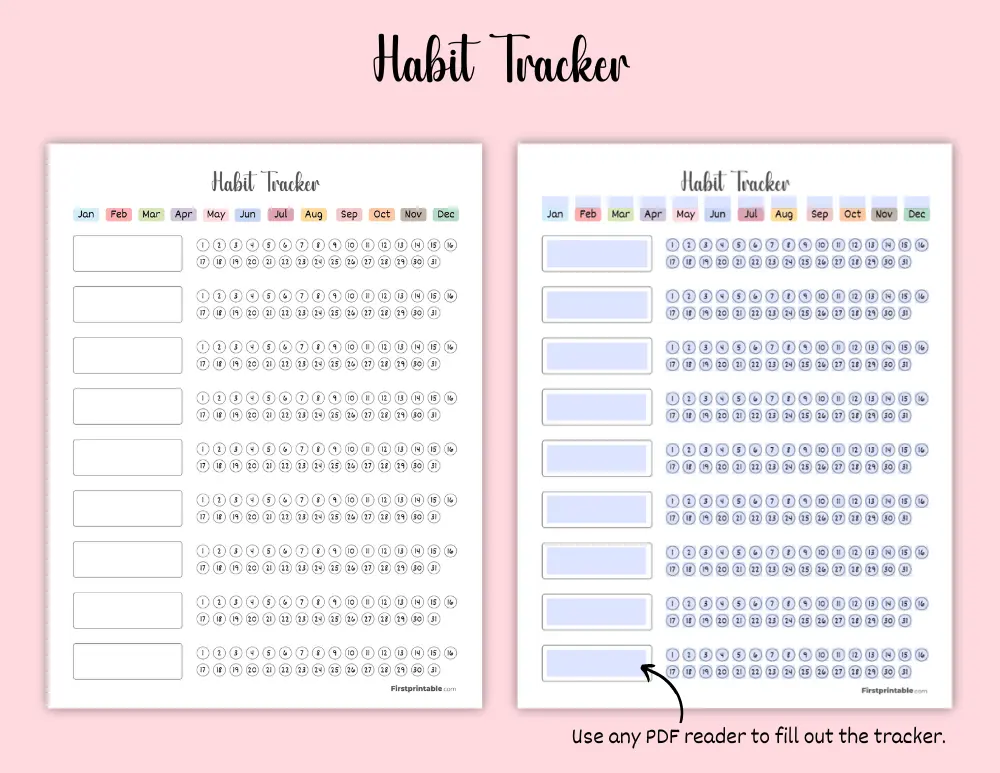 Free Habit Tracker Free Habit Tracker