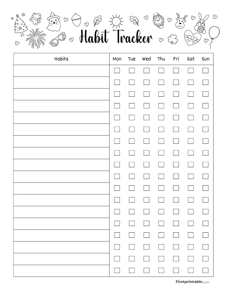 Habit Tracker 21