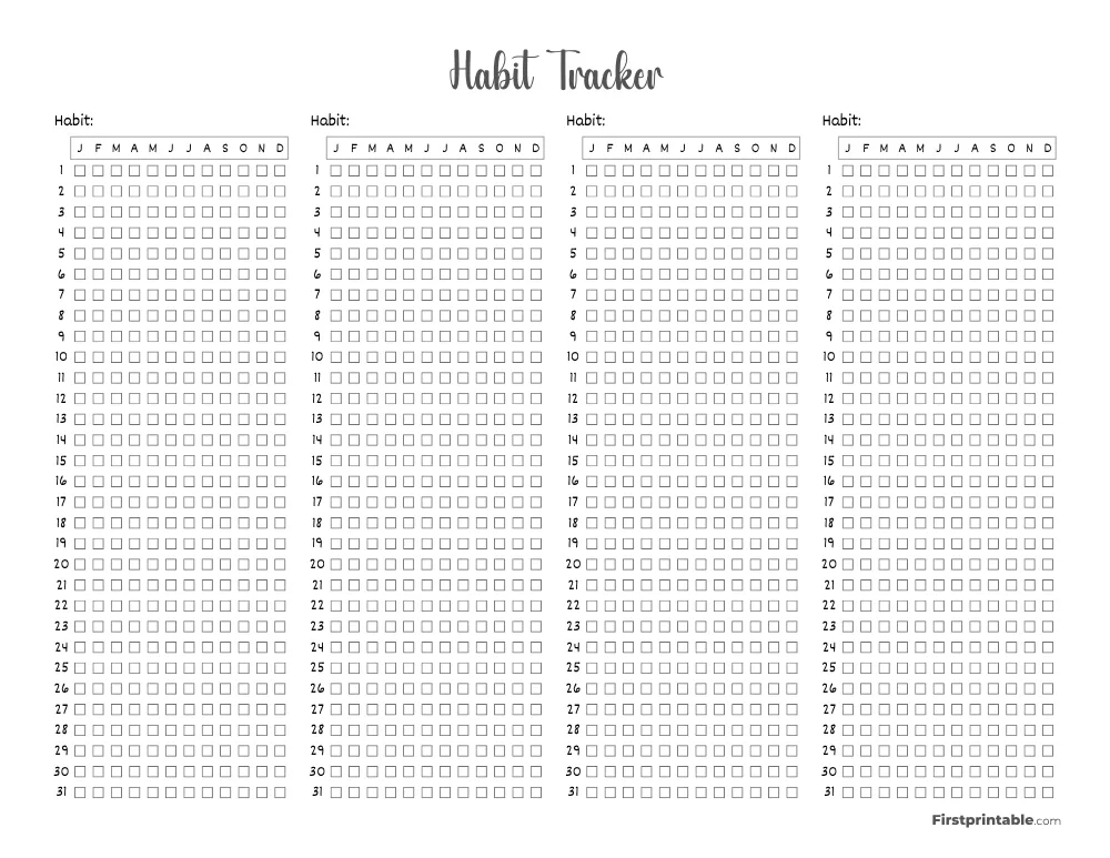 Habit Tracker 23
