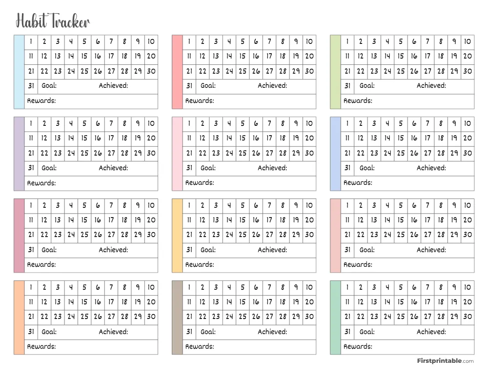 Habit Tracker 26