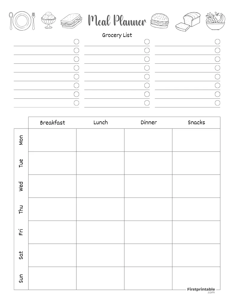 Meal Planner 01