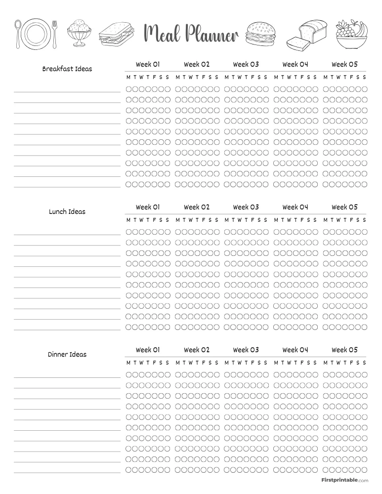 Meal Planner 17