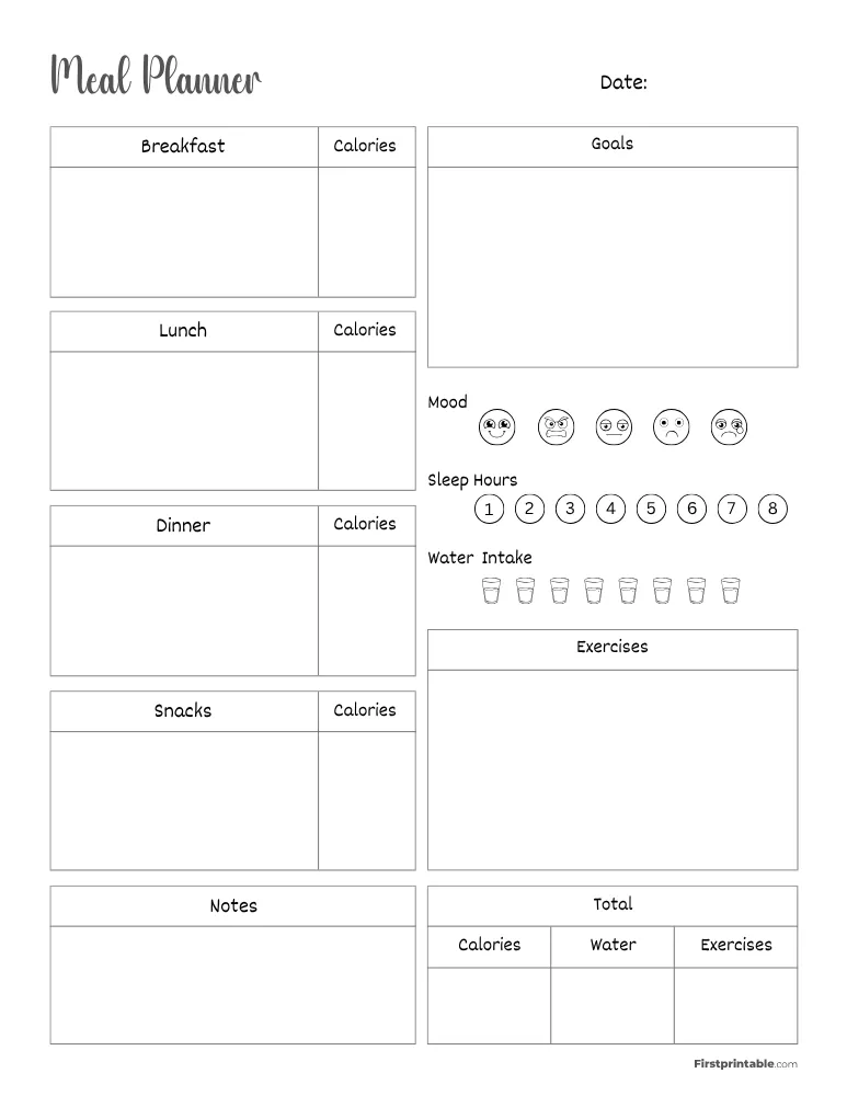 Meal Planner 23