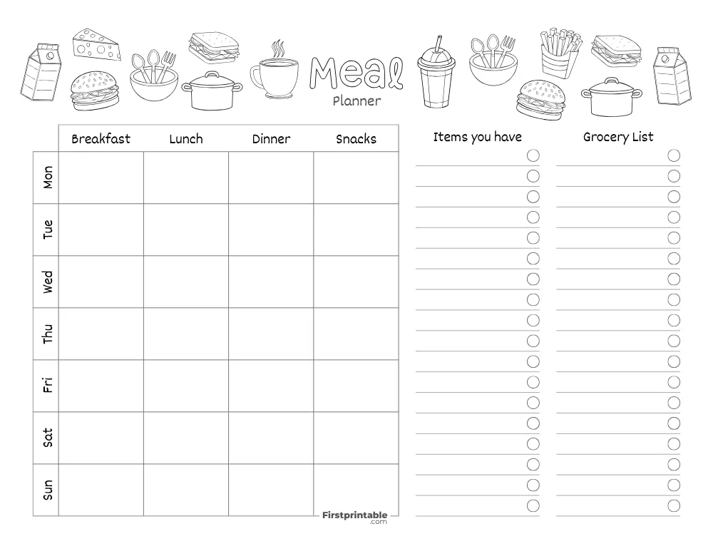 Meal Planner 31