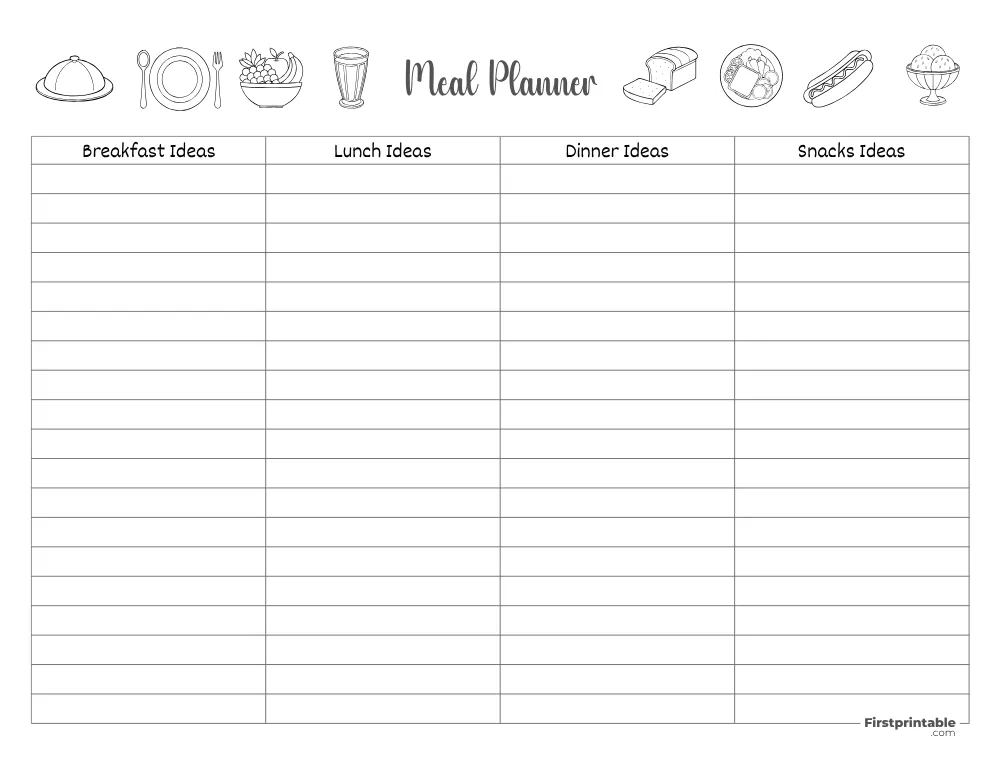 Meal Planner 43