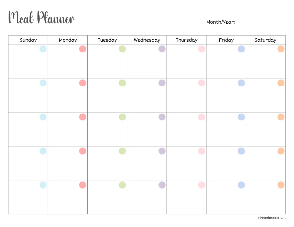 Meal Planner 45