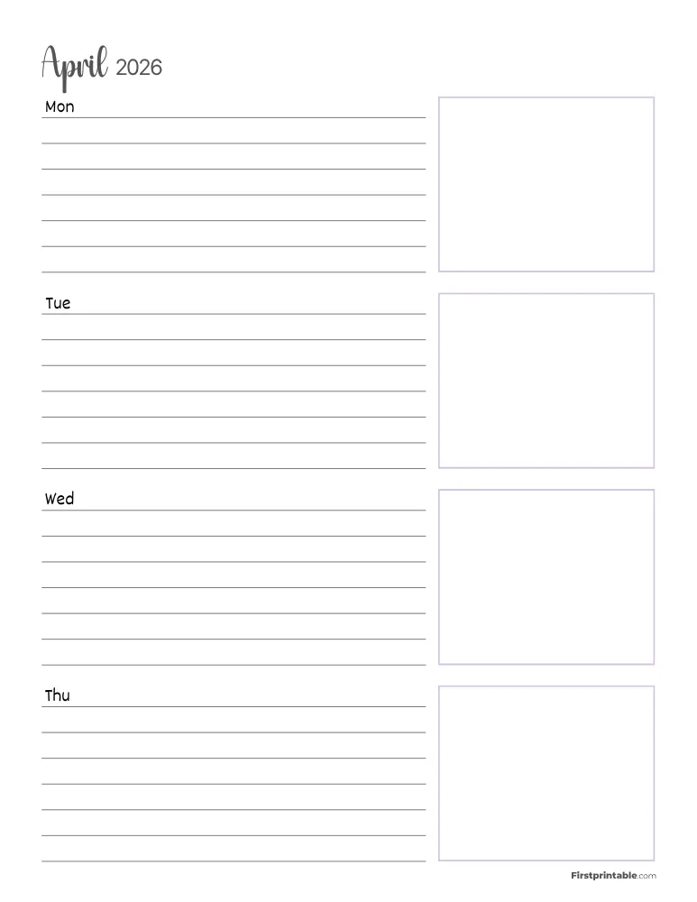 April 2026 - Horizontal Layout 01
