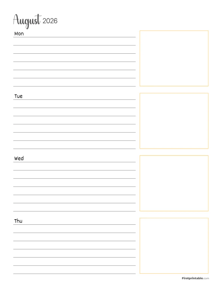 August 2026 - Horizontal Layout 01