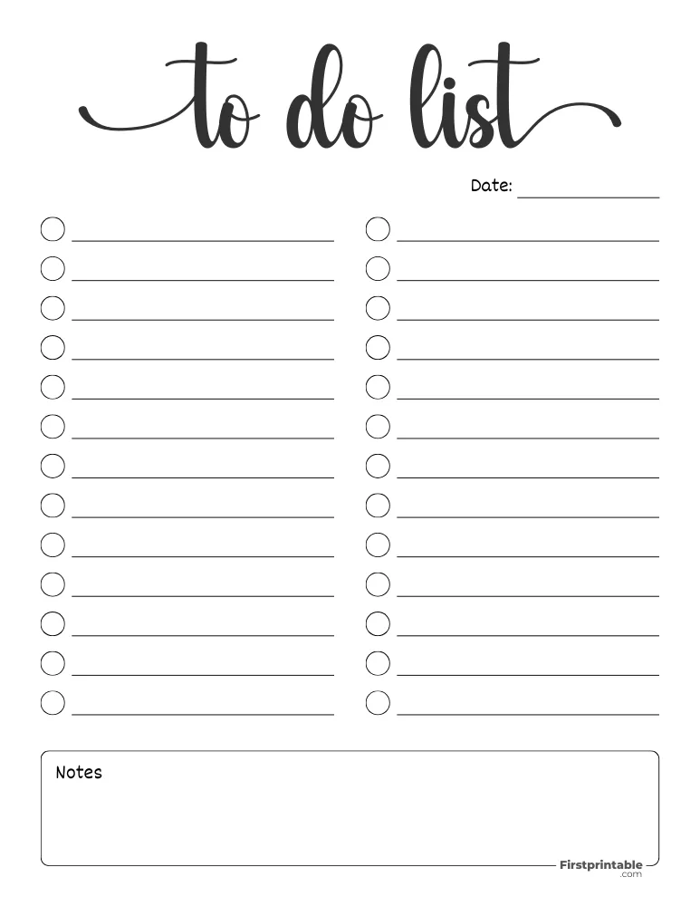 Daily To Do List 02