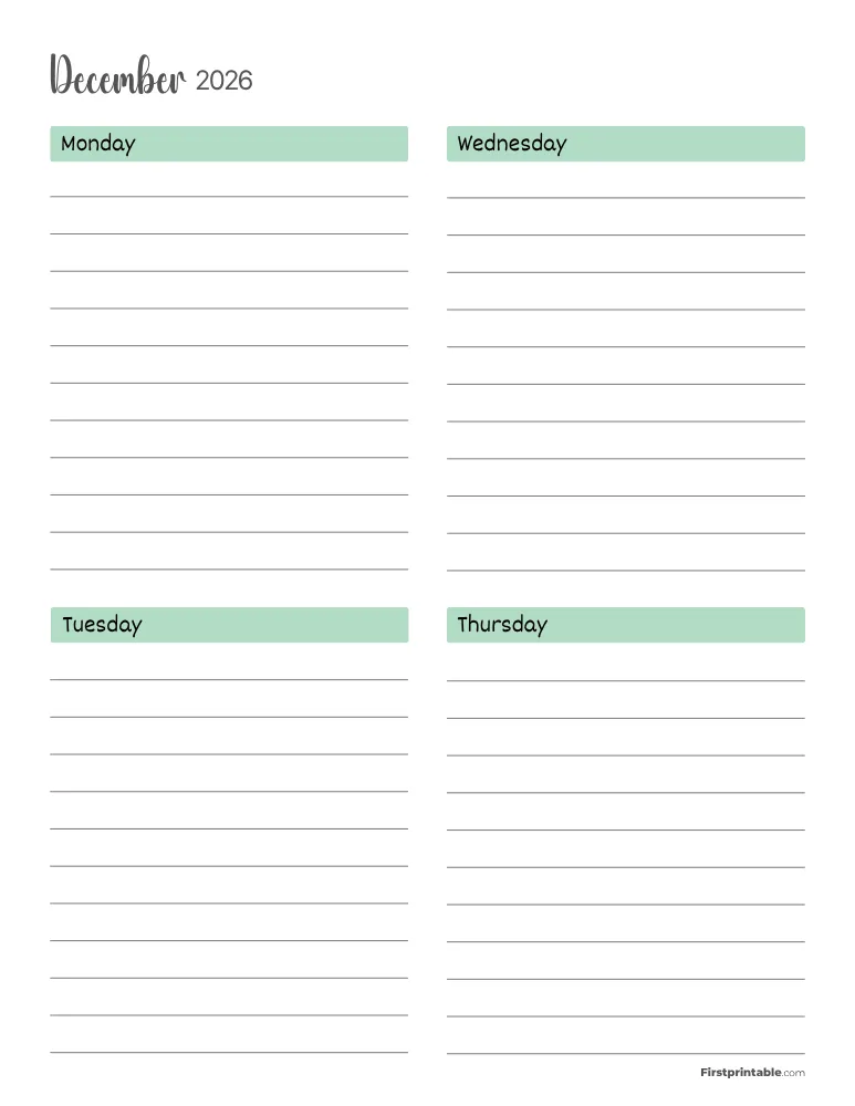 December 2026 - Vertical Layout 01