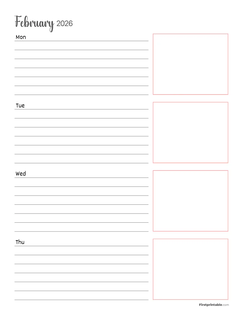 February 2026 - Horizontal Layout 01
