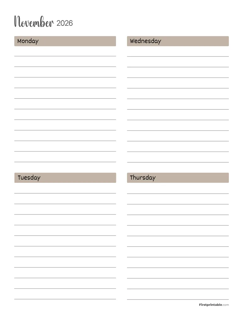November 2026 - Vertical Layout 01