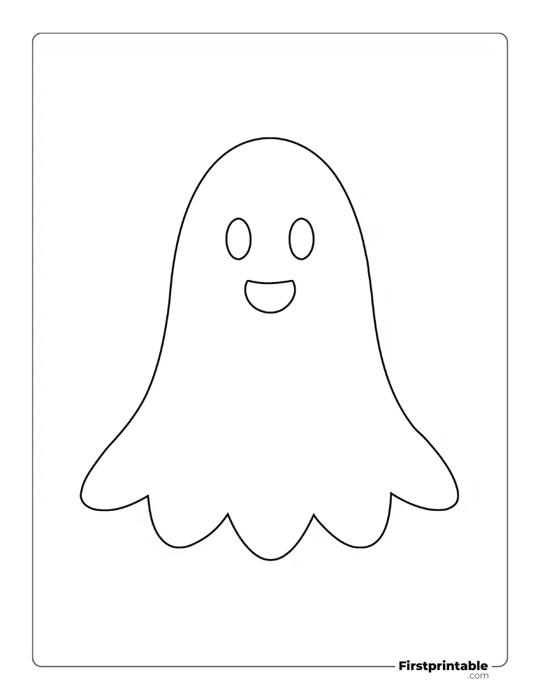 Basic Ghost Template - Full Page Outline