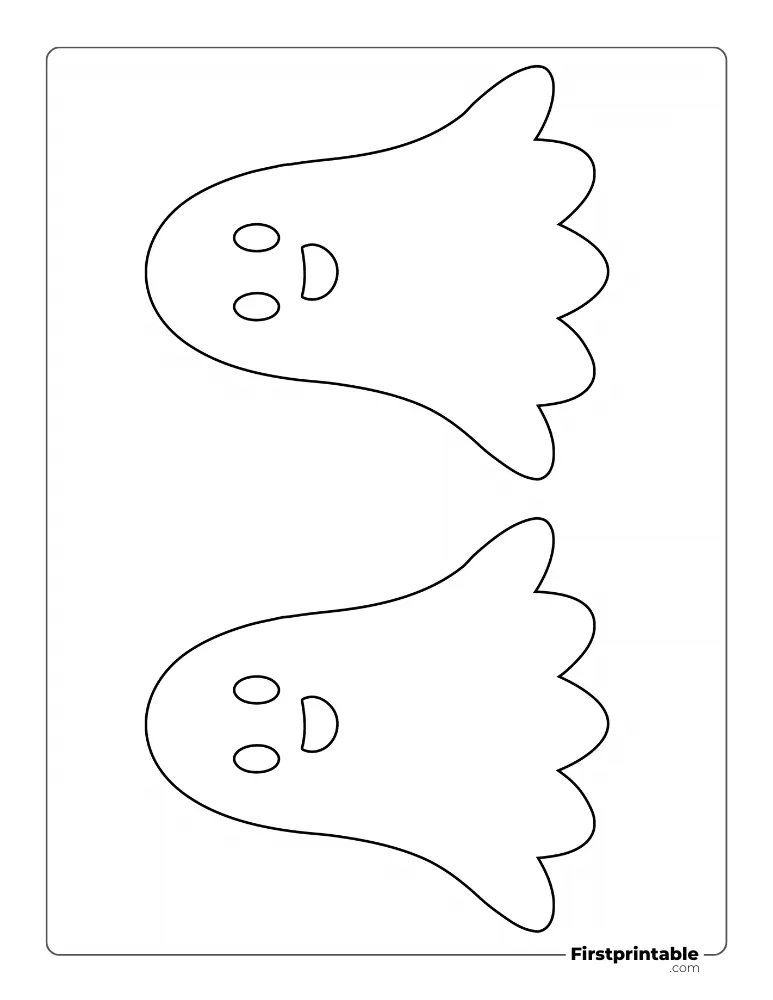 Basic Ghost Template - Large Outline
