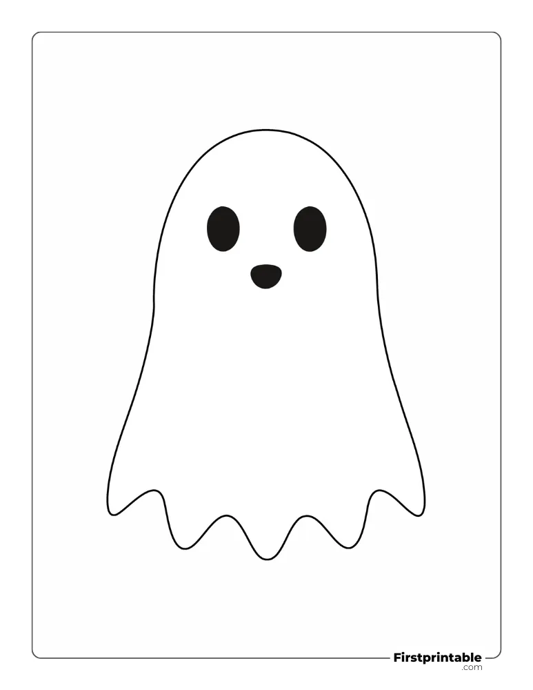 Ghost Template - Full Page Outline
