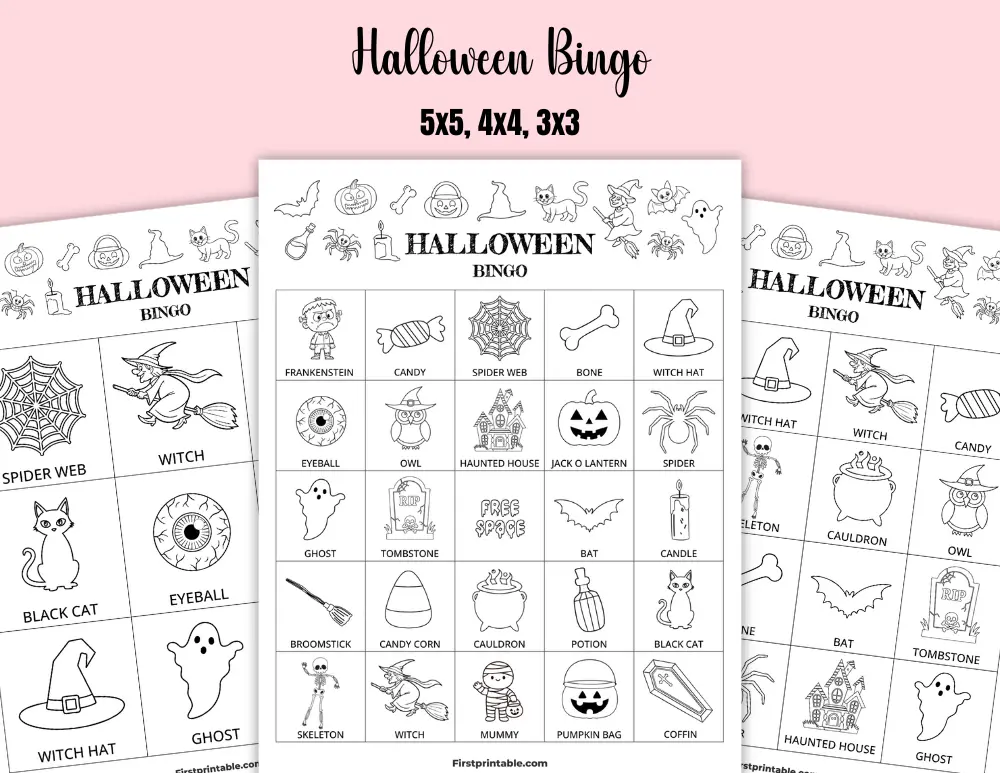 Printable Halloween Bingo