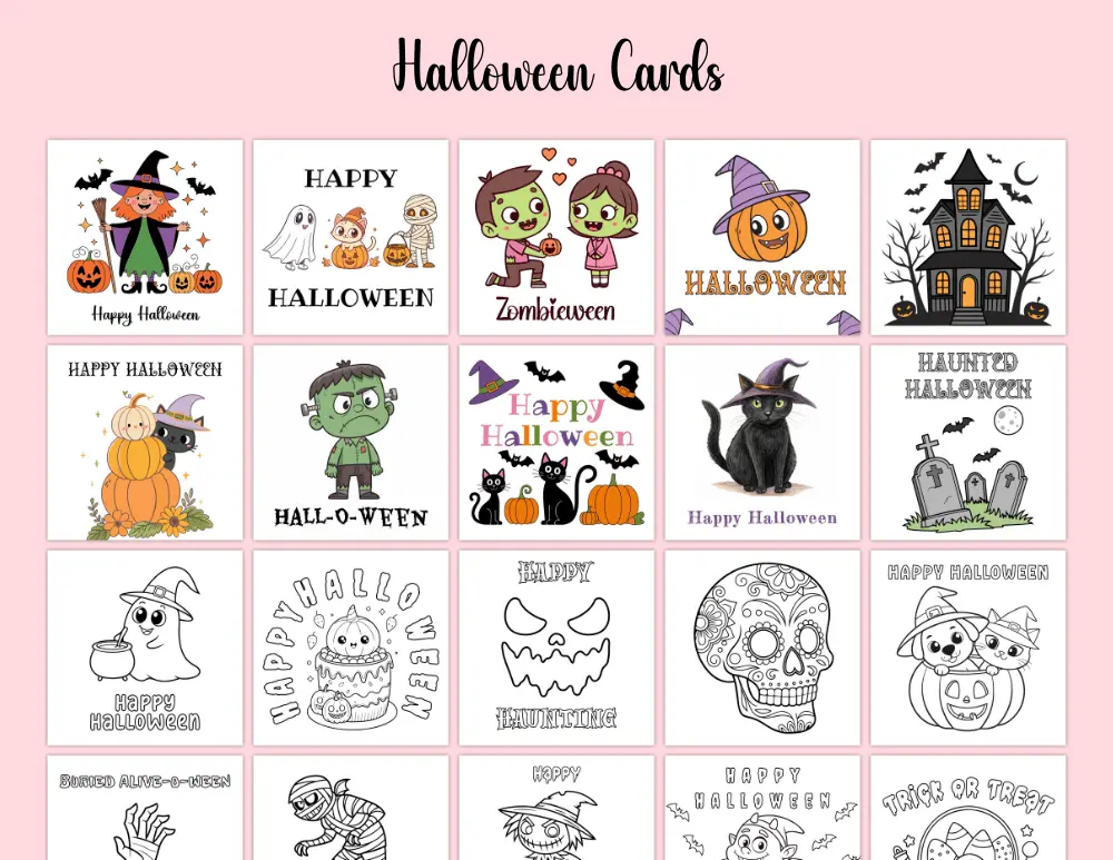 Printable Halloween Cards 03 Printable Halloween Cards 03